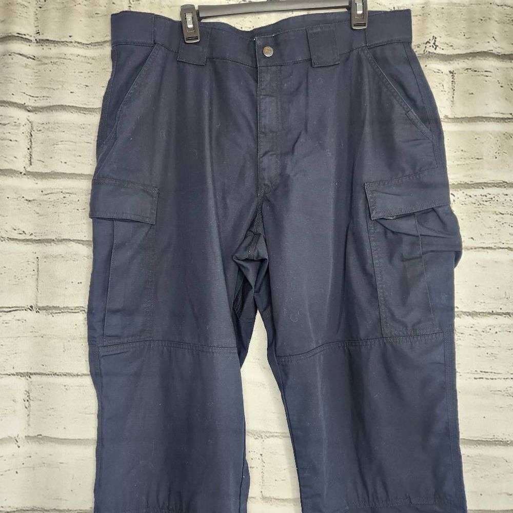 5.11 Tactical Taclite TDU Pant Dark Navy Mens XL Waist 39.5-43 Cargo Uniform - Picture 4 of 12